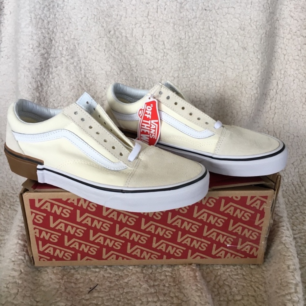 NWT Vans Old Skool Gum Block Skate Shoe W 9.5, M 8 - Picture 5 of 8